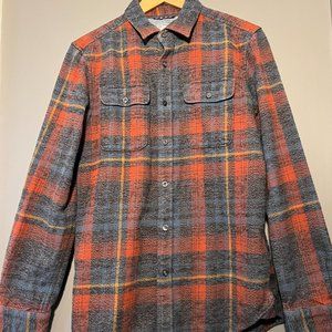 North Face Men's Plaid Flannel Long Sleeve Shirt